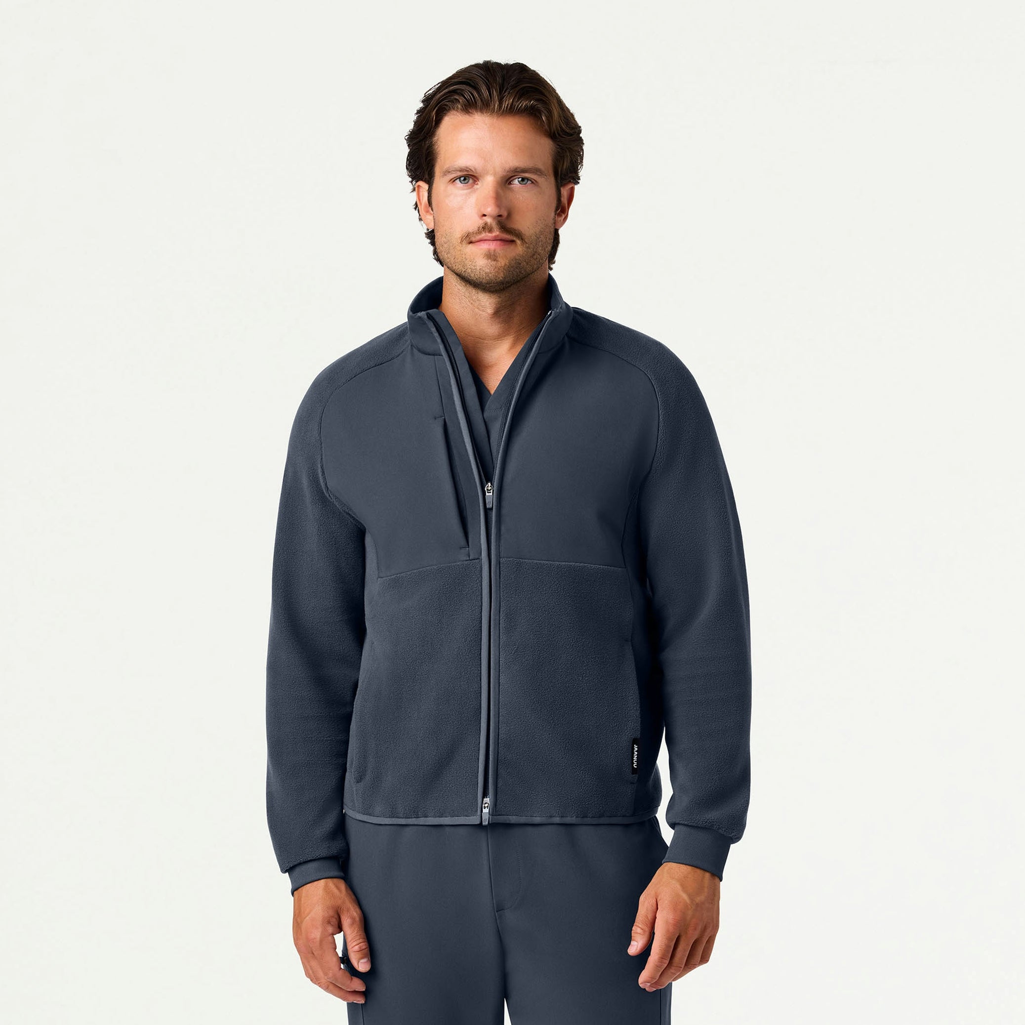 Cloud Hybrid Fleece Jacket - Carbon Gray