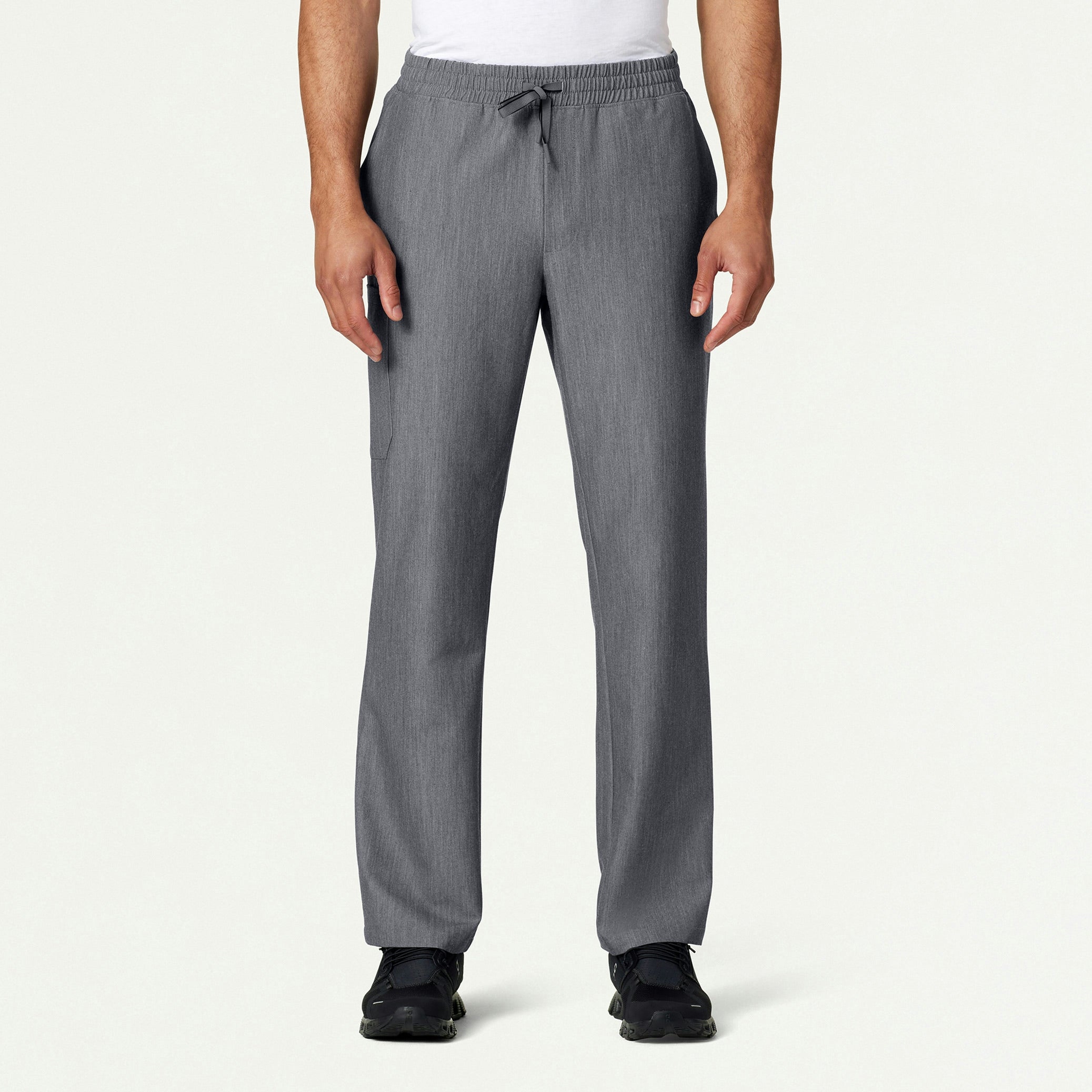 Rhodes Everyday Straight-Leg Scrub Pant - Heather Gray