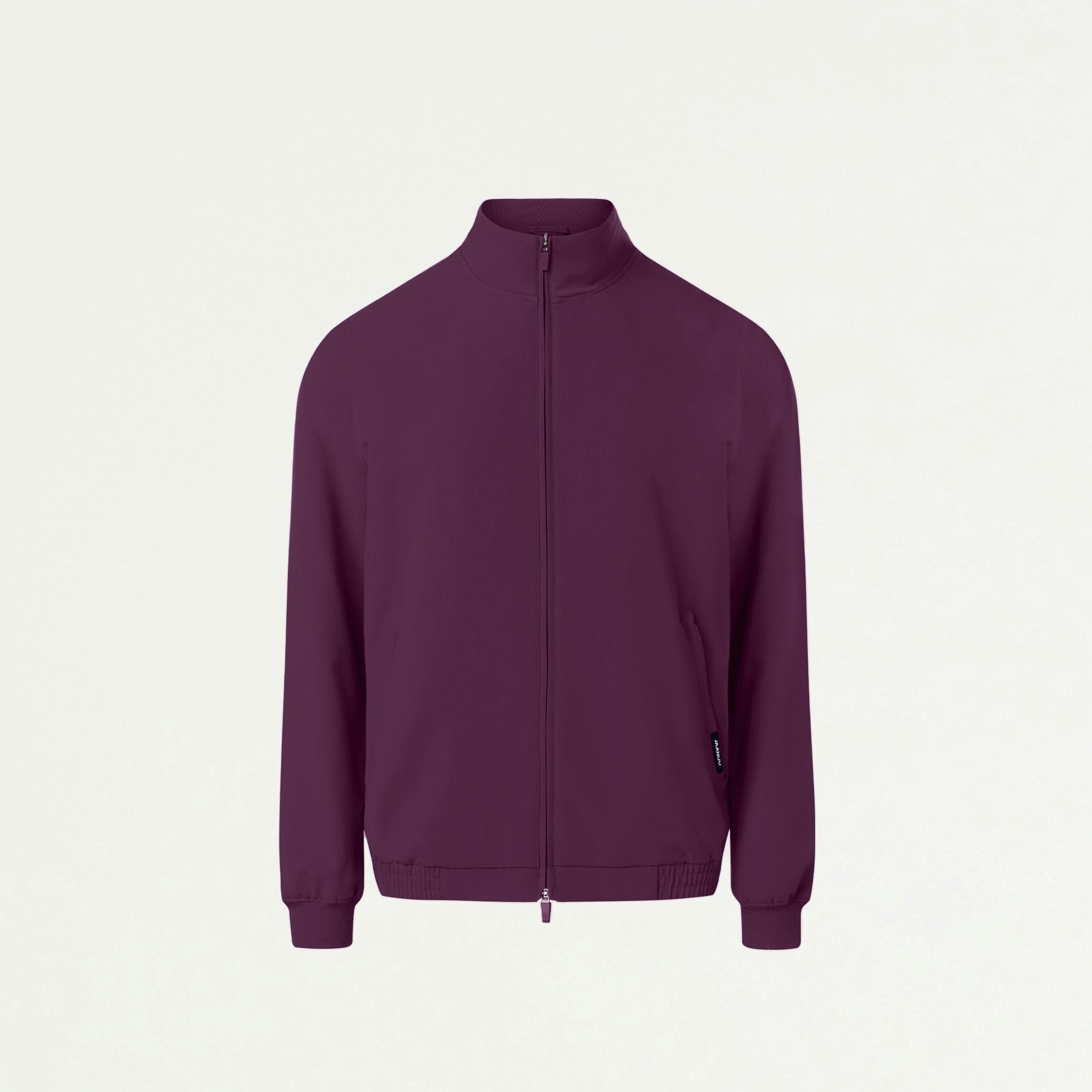 Wolfe Everyday 6-Pocket Scrub Jacket - Dark Amethyst