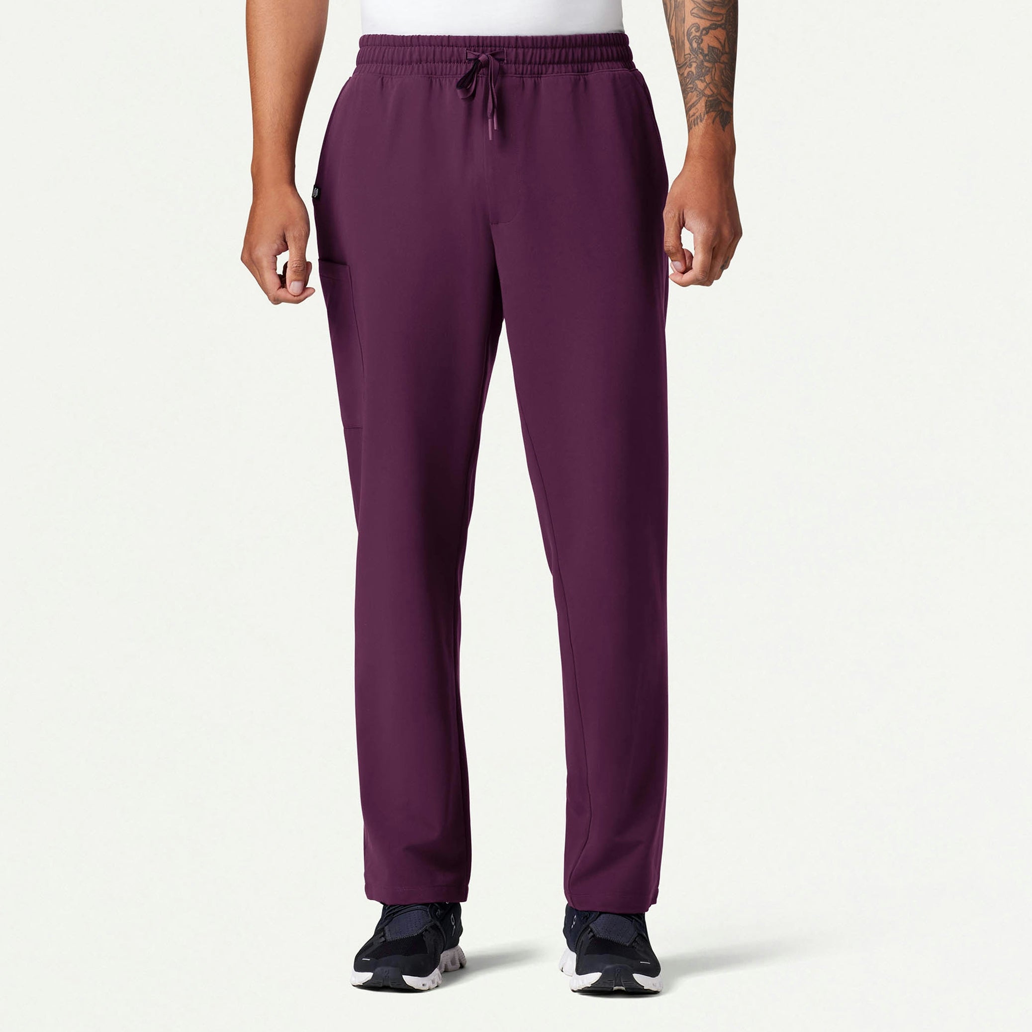 Rhodes Everyday Straight-Leg Scrub Pant - Dark Amethyst