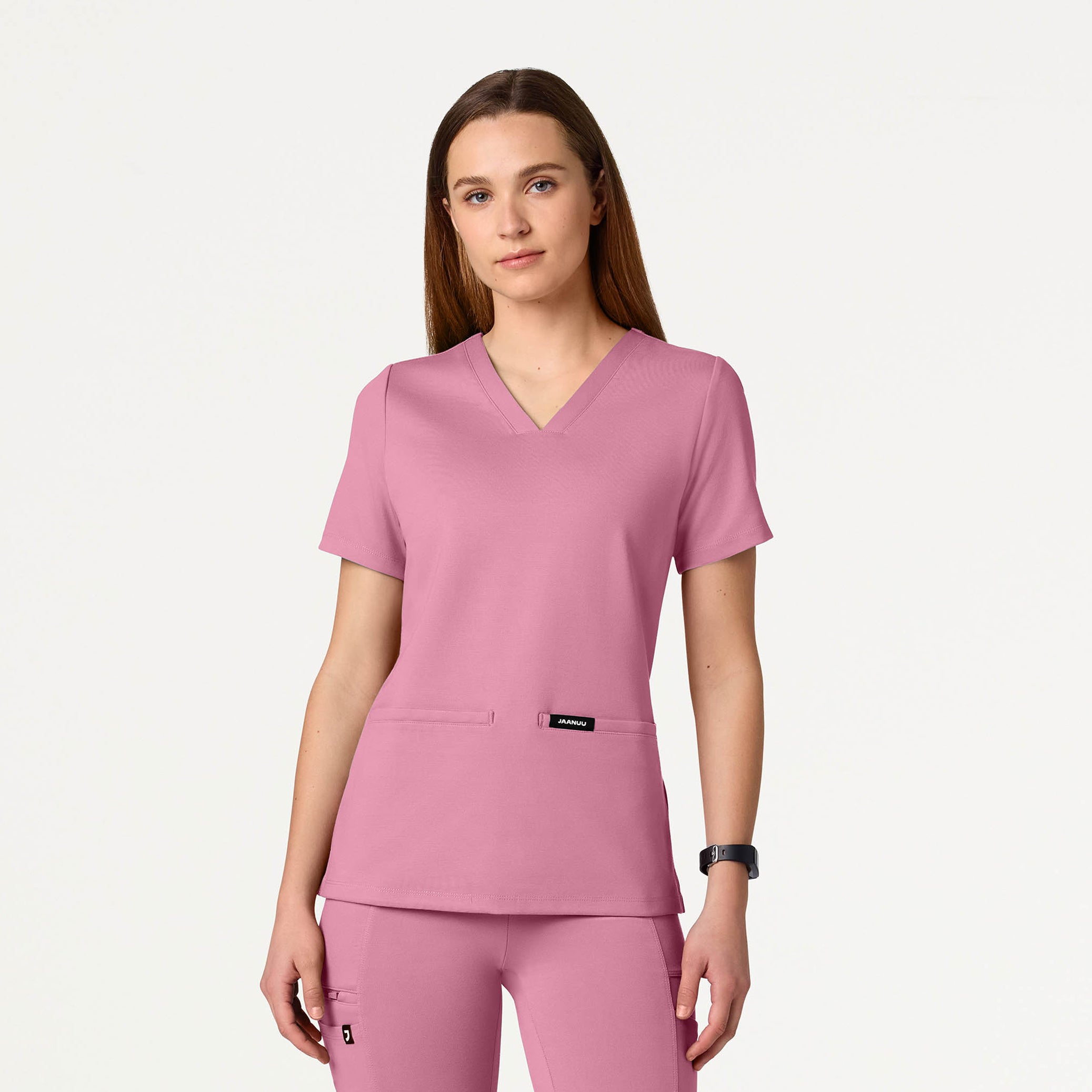 Cesi Slim UltraSOFT Scrub Top - Orchid