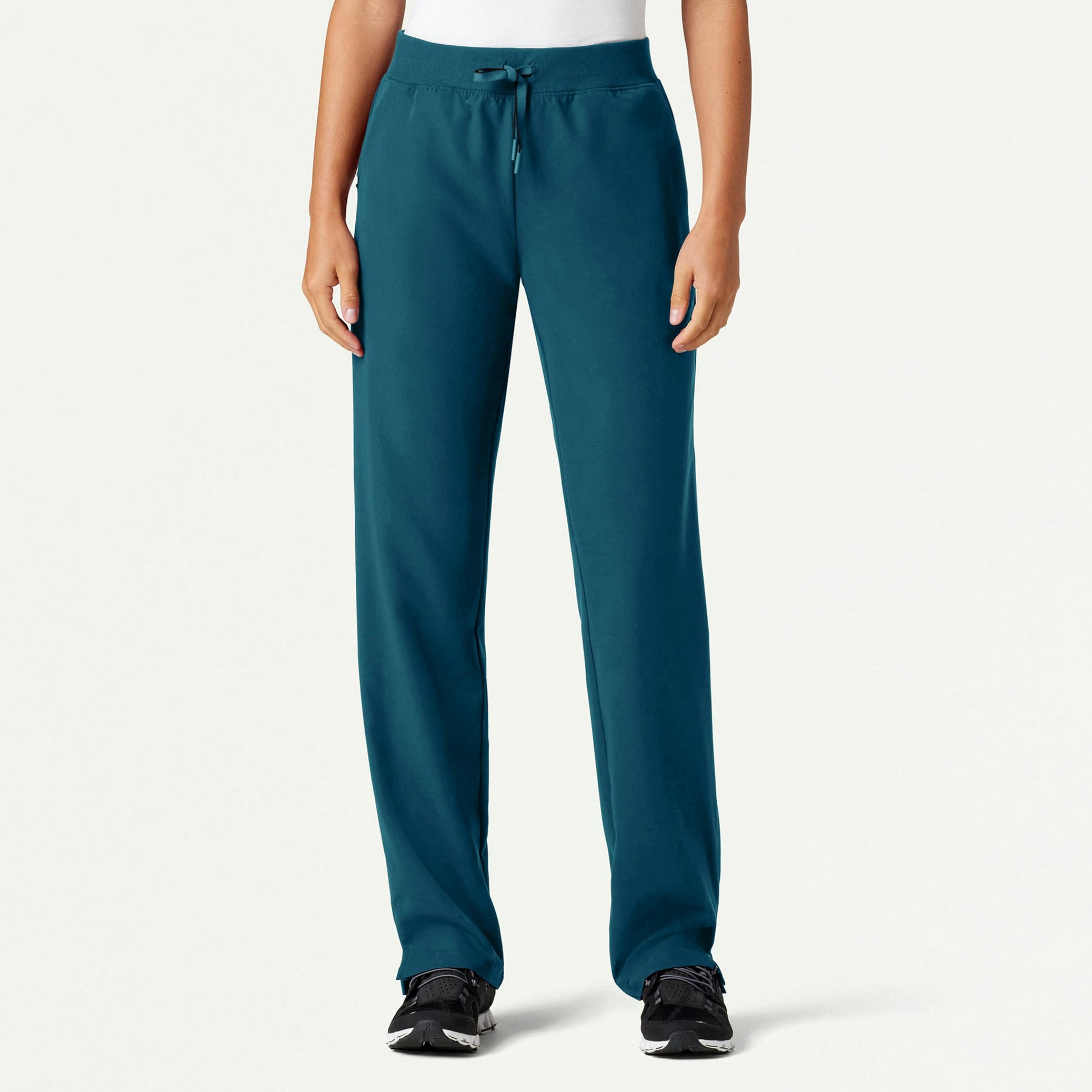 Xenos Essential Knit-Waist Scrub Pant - Caribbean Blue