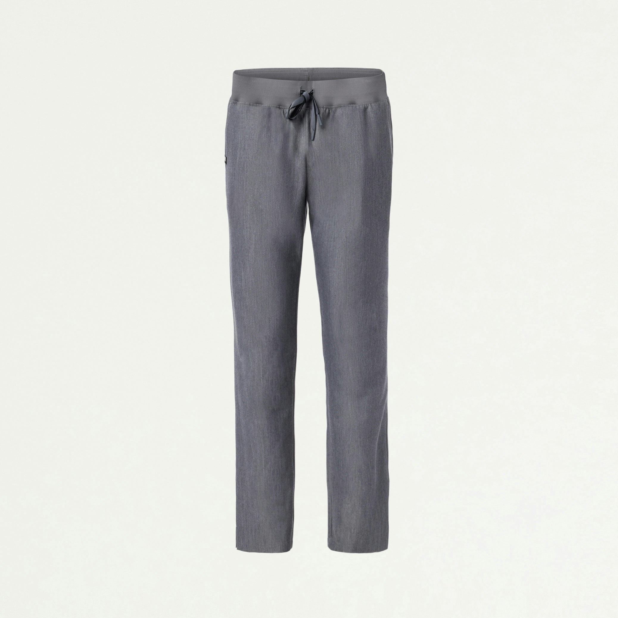 Xenos Essential Knit-Waist Scrub Pant - Heather Gray