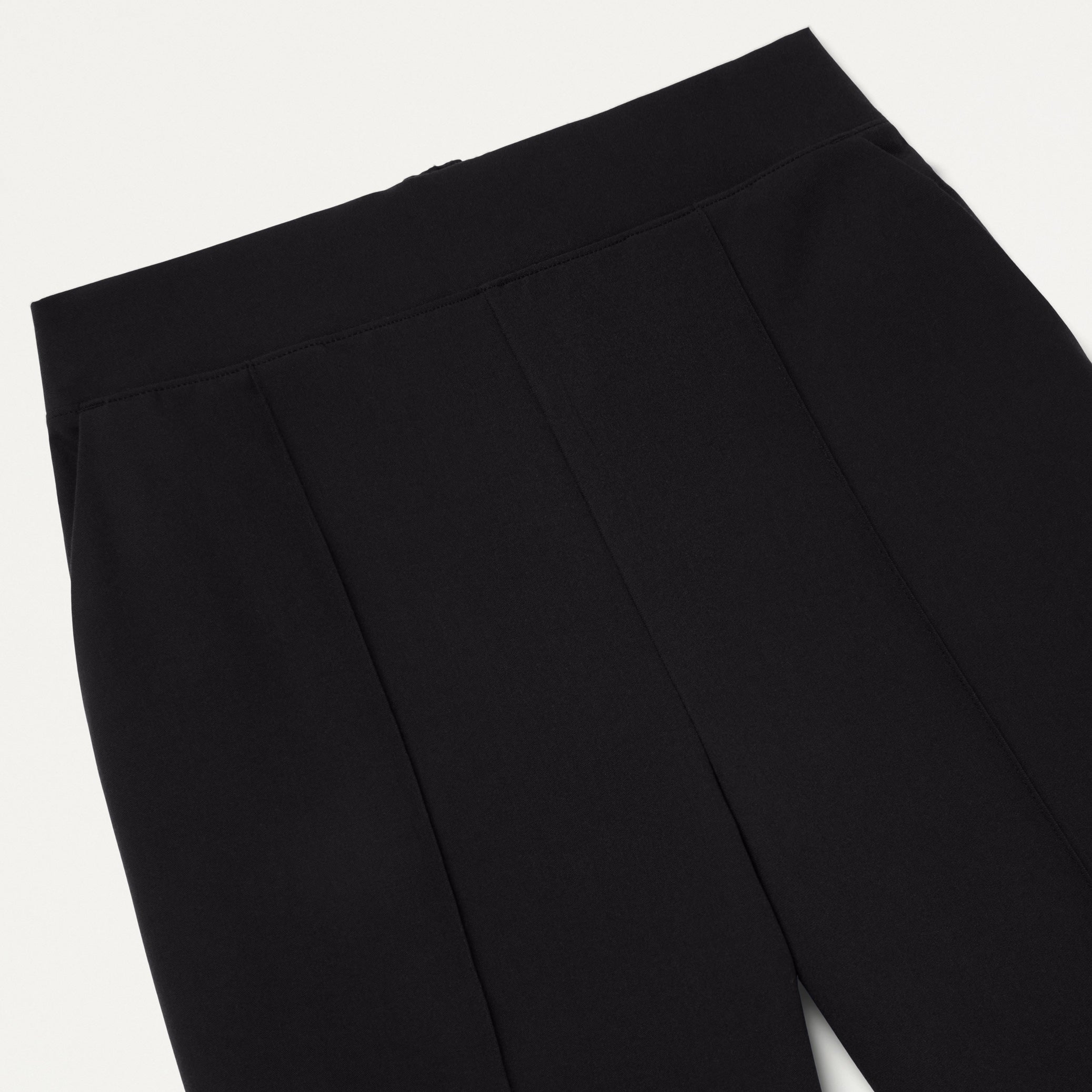 Kori Slim High Waisted Scrub Pant - Black