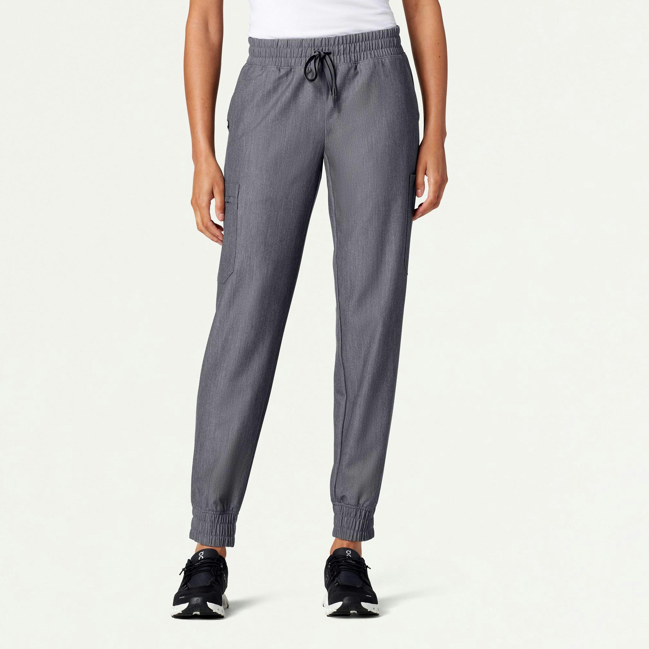 Neo Everyday Cargo Scrub Jogger - Heather Gray