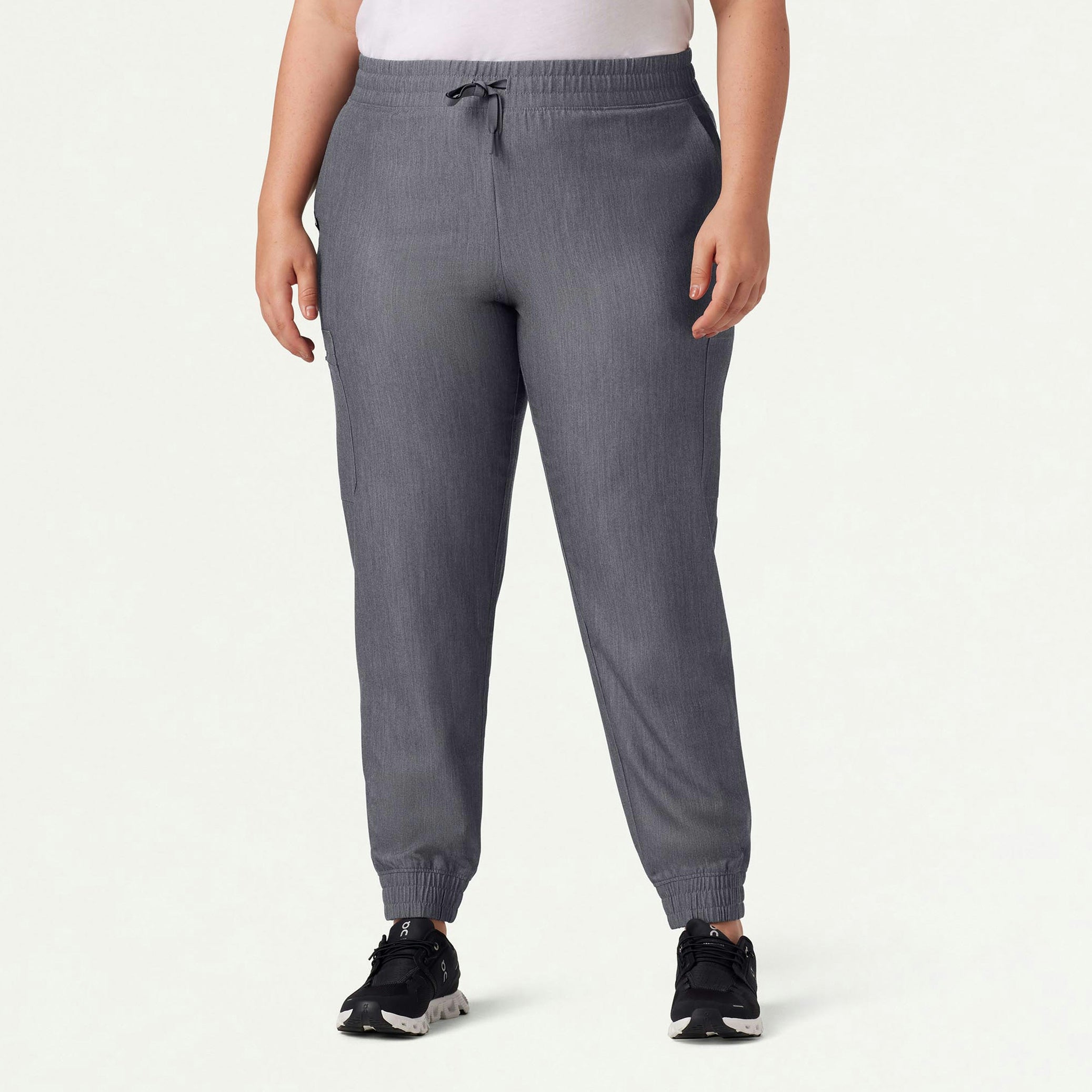 Neo Everyday Cargo Scrub Jogger - Heather Gray