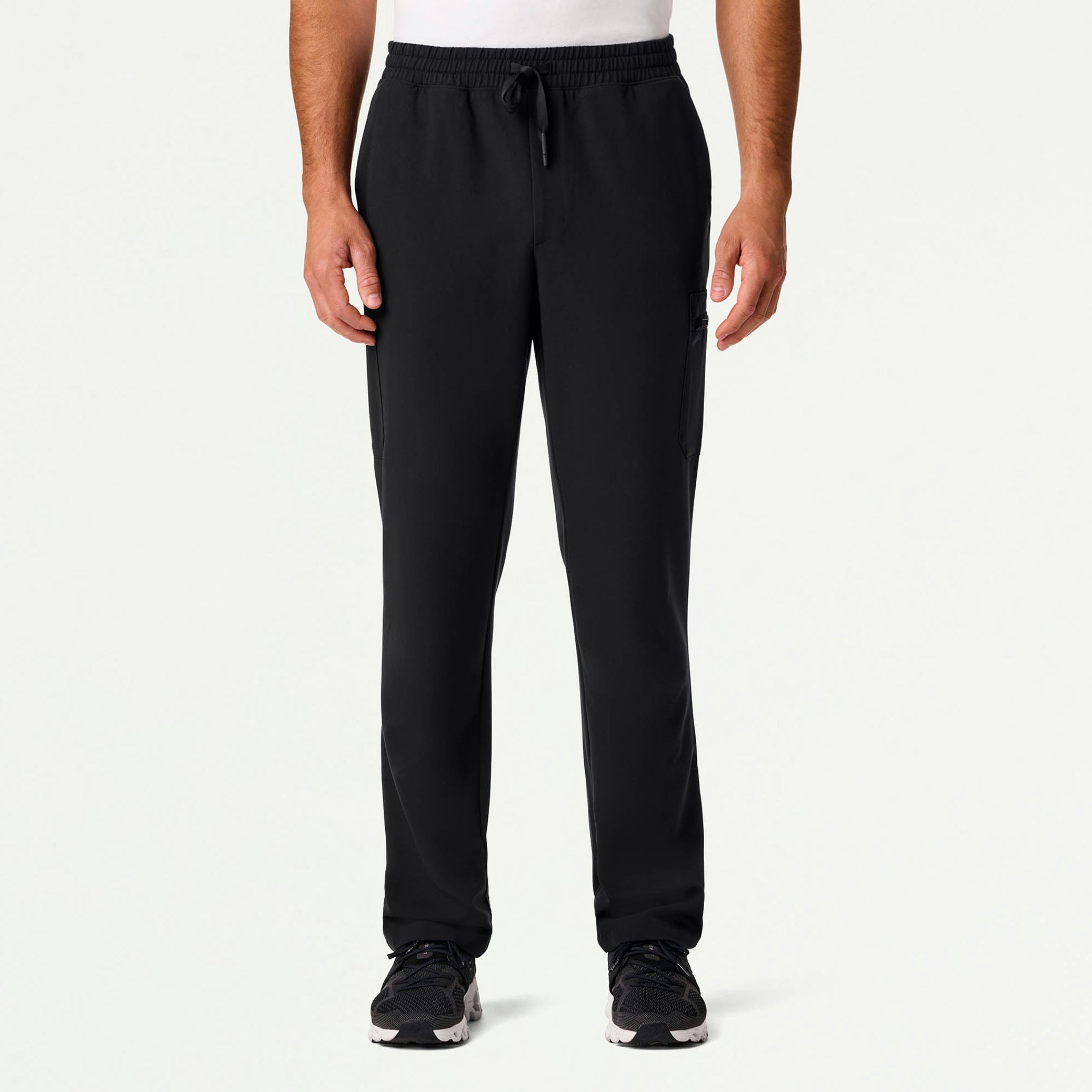 Tyro 8-Pocket Straight-Leg Scrub Pant - Black