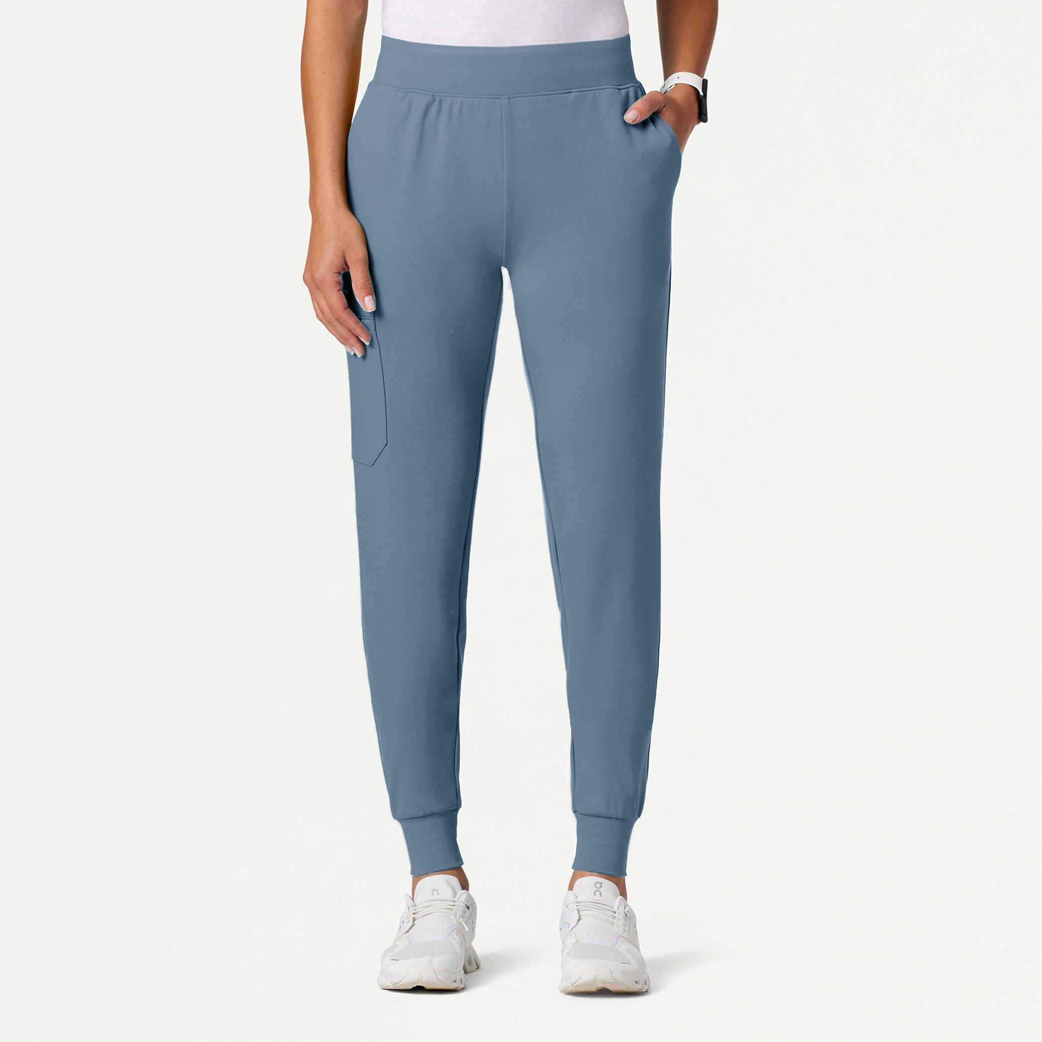 Rubi Slim UltraSOFT Scrub Jogger - Storm Blue