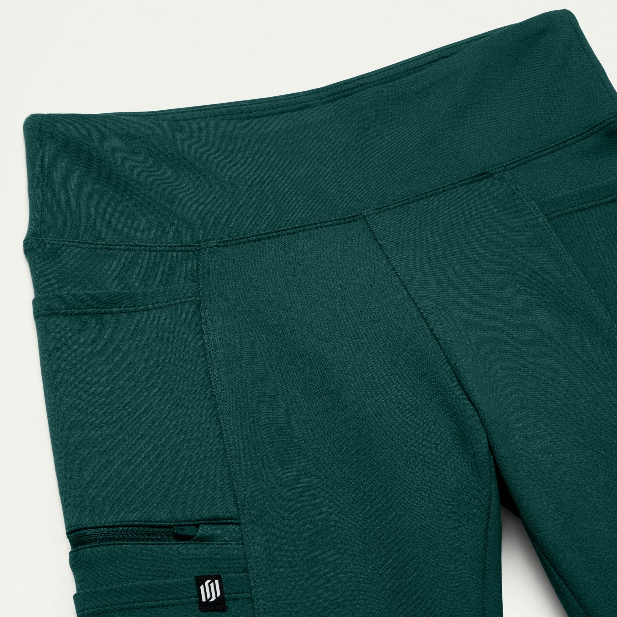 Perri UltraSOFT Yoga Scrub Pant - Midnight Green